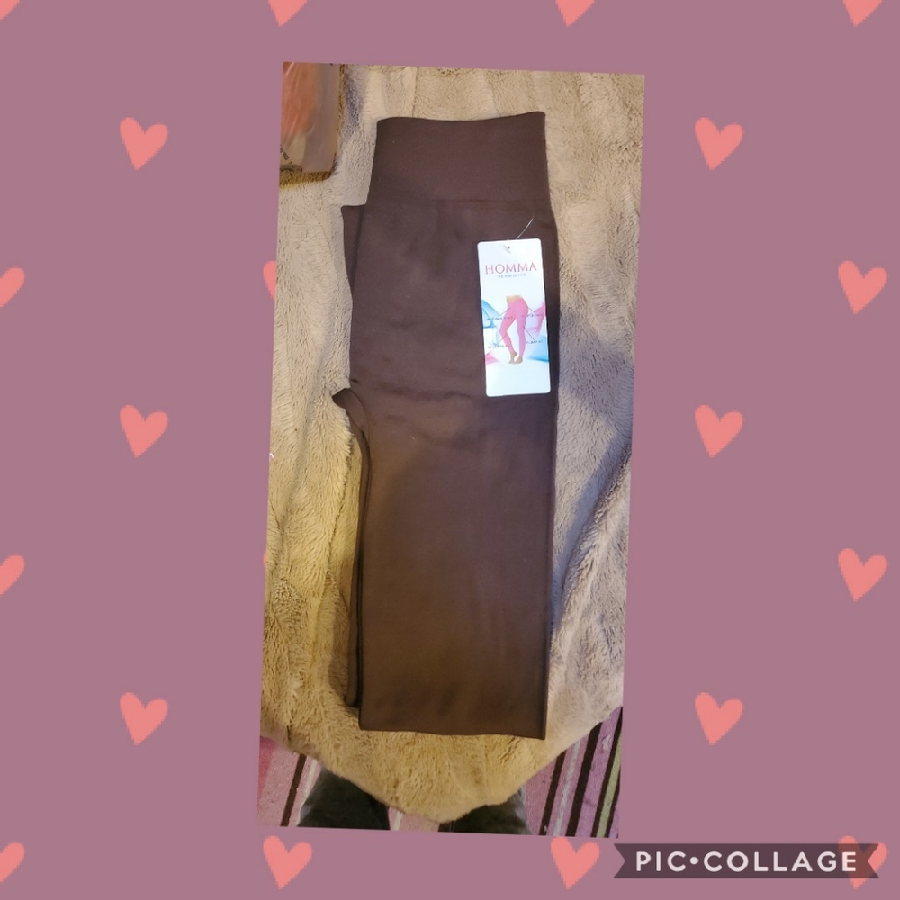 Brown leggings